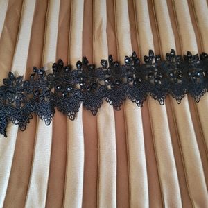 Black Lace Choker Necklace